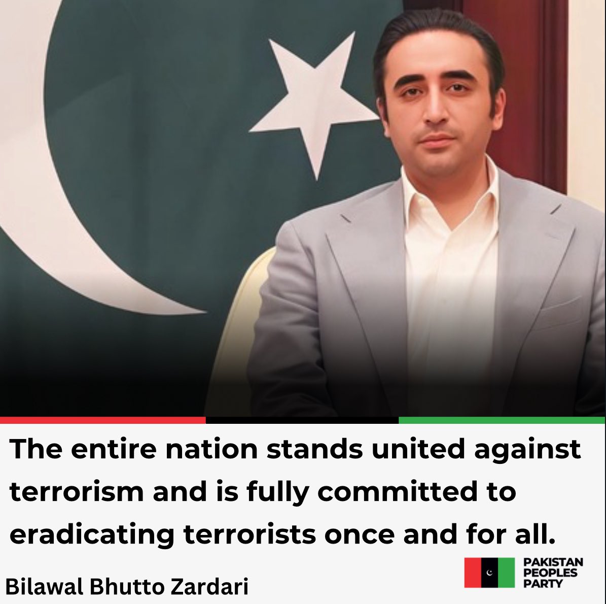 PPP (@mediacellppp) on Twitter photo Chairman Pakistan Peoples Party <a href="/BBhuttoZardari/">BilawalBhuttoZardari</a> strongly condemns the terrorist blast near the Nawan Killi area of Quetta, as well as the act of terrorism in the Surab district.
Read More: ppp.org.pk/pr/33967/ Chairman Pakistan Peoples Party <a href="/BBhuttoZardari/">BilawalBhuttoZardari</a> strongly condemns the terrorist blast near the Nawan Killi area of Quetta, as well as the act of terrorism in the Surab district.
Read More: ppp.org.pk/pr/33967/
