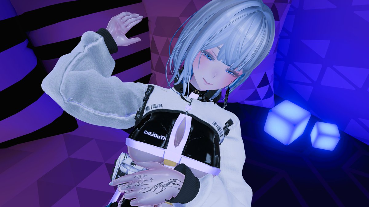 #ラシューシャ #Lasyusha #VRChat 
最近、VRChat睡眠でうとうとしてることが多いです
いくらでも過ごせてしまう……😌💤