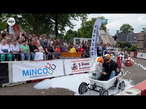 Scheuren door de bochten tijdens zeepkistenrace Ie “Prachtich moai” - rtvnof.nl/scheuren-door-…