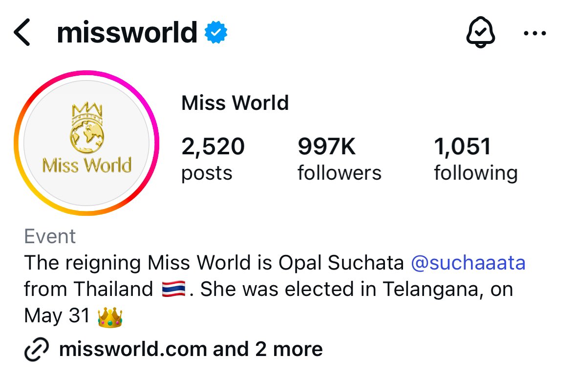 tgihkyh_'s tweet photo. อยากกรี้ดว่ะ #MissWorld2025 #missworldthailand2025 https://t.co/EnYertatwe