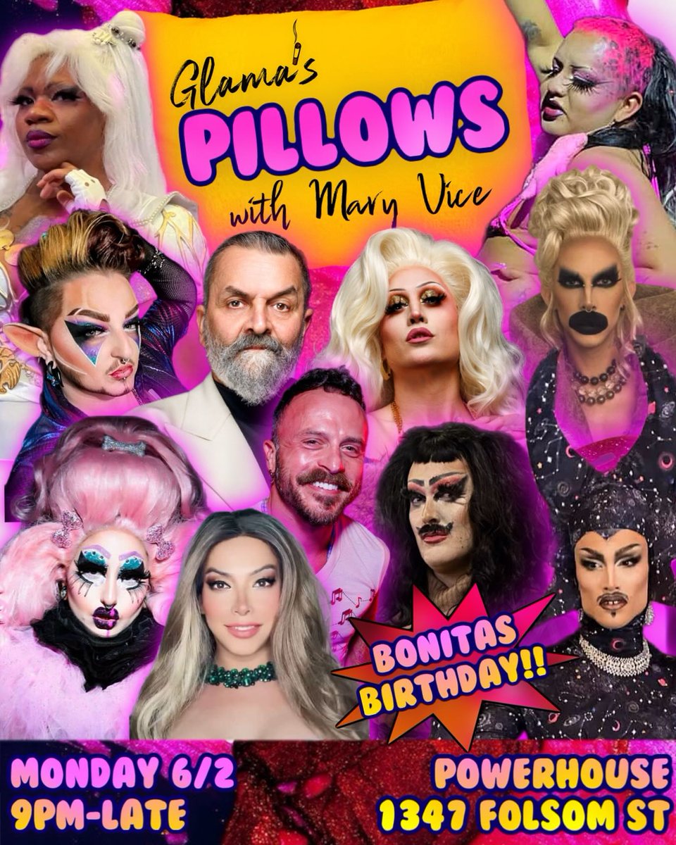 Black Brown and Kinky starts the evening...Glamamore's NUTZ top off the night and the month w/ go-gos galore!!!!
POLESEXUAL Sunday the finale...PILLOWS DRAG Monday...Dani opens at 4pm today!!