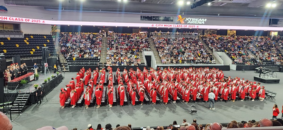 Congratulations to all City High graduates but especially our Senior wrestlers!!! #LittleHawkTough
