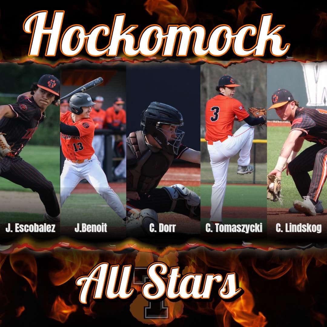 Taunton Baseball (@dirtytbaseball) on Twitter photo Congrats to our tigers for being named <a href="/HockomockSports/">HockomockSports</a> allstars and honorable mentions! Well deserved!
<a href="/dorr_cameron/">Cameron Dorr</a> <a href="/CameronTomaszy3/">Cameron Tomaszycki</a> <a href="/JoeyBenoit10/">Joey Benoit</a> <a href="/Johnny_04Jr/">Johnny Escobalez Jr.</a> <a href="/LindskogCaden/">Caden Lindskog</a> Congrats to our tigers for being named <a href="/HockomockSports/">HockomockSports</a> allstars and honorable mentions! Well deserved!
<a href="/dorr_cameron/">Cameron Dorr</a> <a href="/CameronTomaszy3/">Cameron Tomaszycki</a> <a href="/JoeyBenoit10/">Joey Benoit</a> <a href="/Johnny_04Jr/">Johnny Escobalez Jr.</a> <a href="/LindskogCaden/">Caden Lindskog</a>