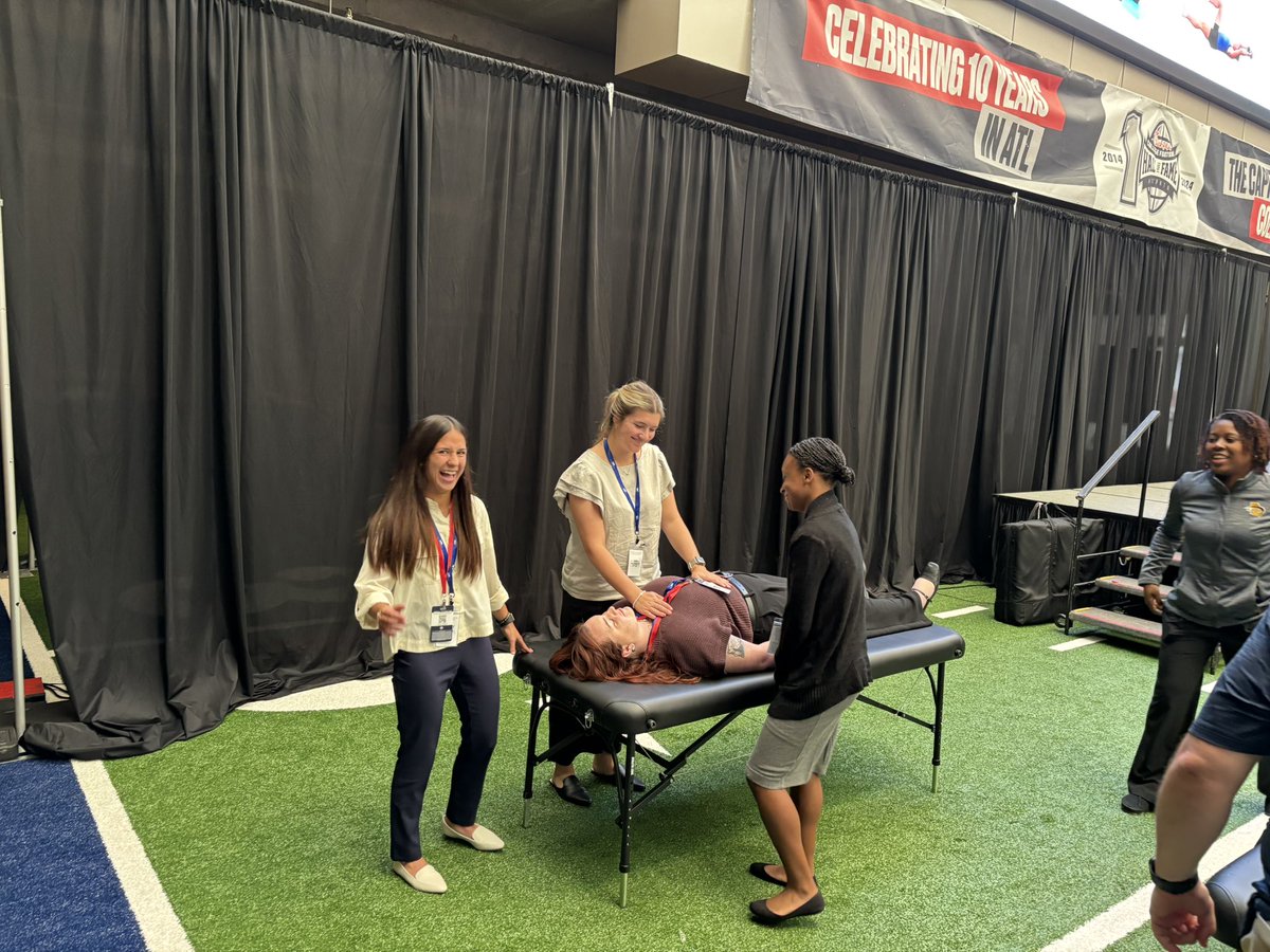 ATC_SteveP's tweet photo. @GSU_ATProgram was well represented at @GATAinfo annual meeting. It was so great seeing our professional and post professional alums along with our current students learn some great information all weekend. #gata2025 @WCHP_GS https://t.co/tP1x5ZIvLK
