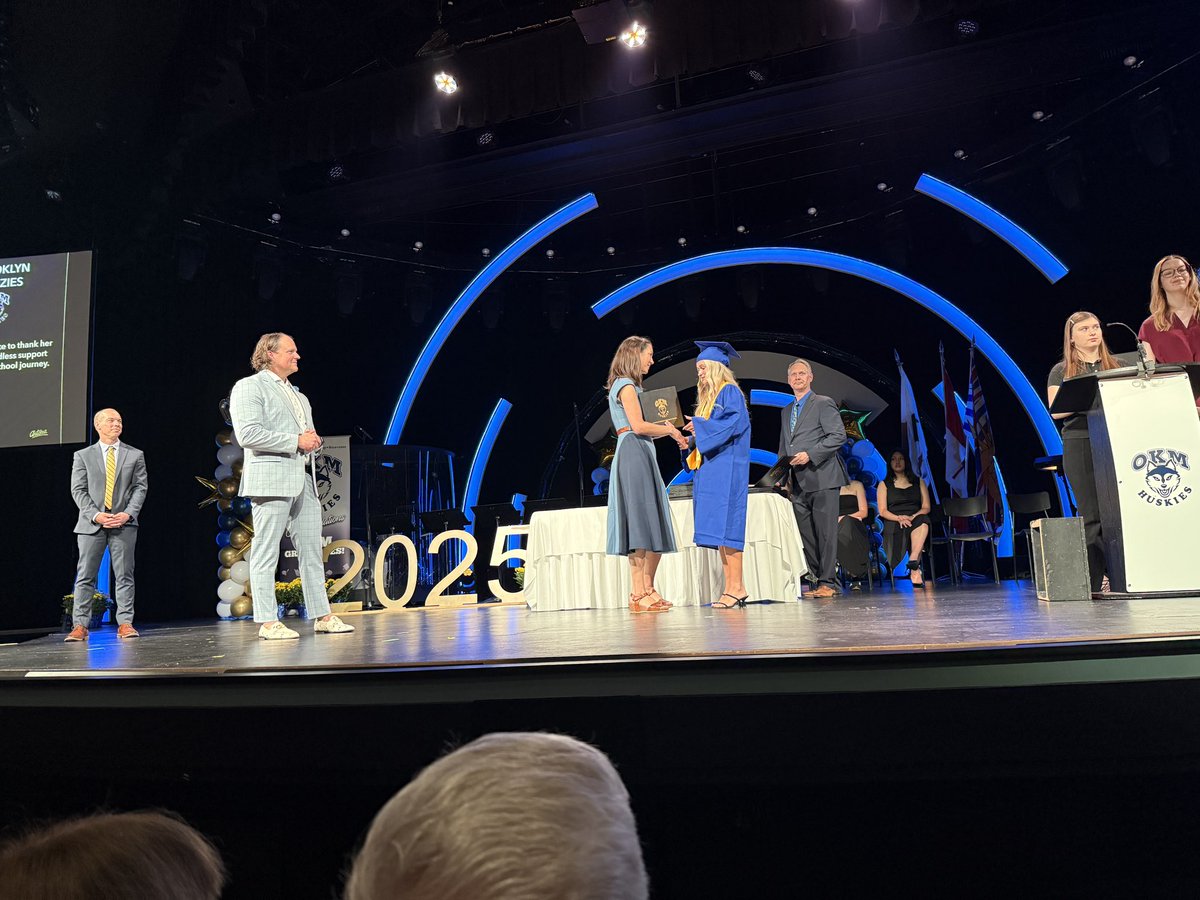 🎓 Congrats to the OKM Class of 2025! Your hard work, courage &amp; kindness have brought you here. The Board of Education is proud of you. Stay true to your values, give back, and embrace the journey ahead. Your future is bright! 🌟 #OKMGrad2025 #SD23