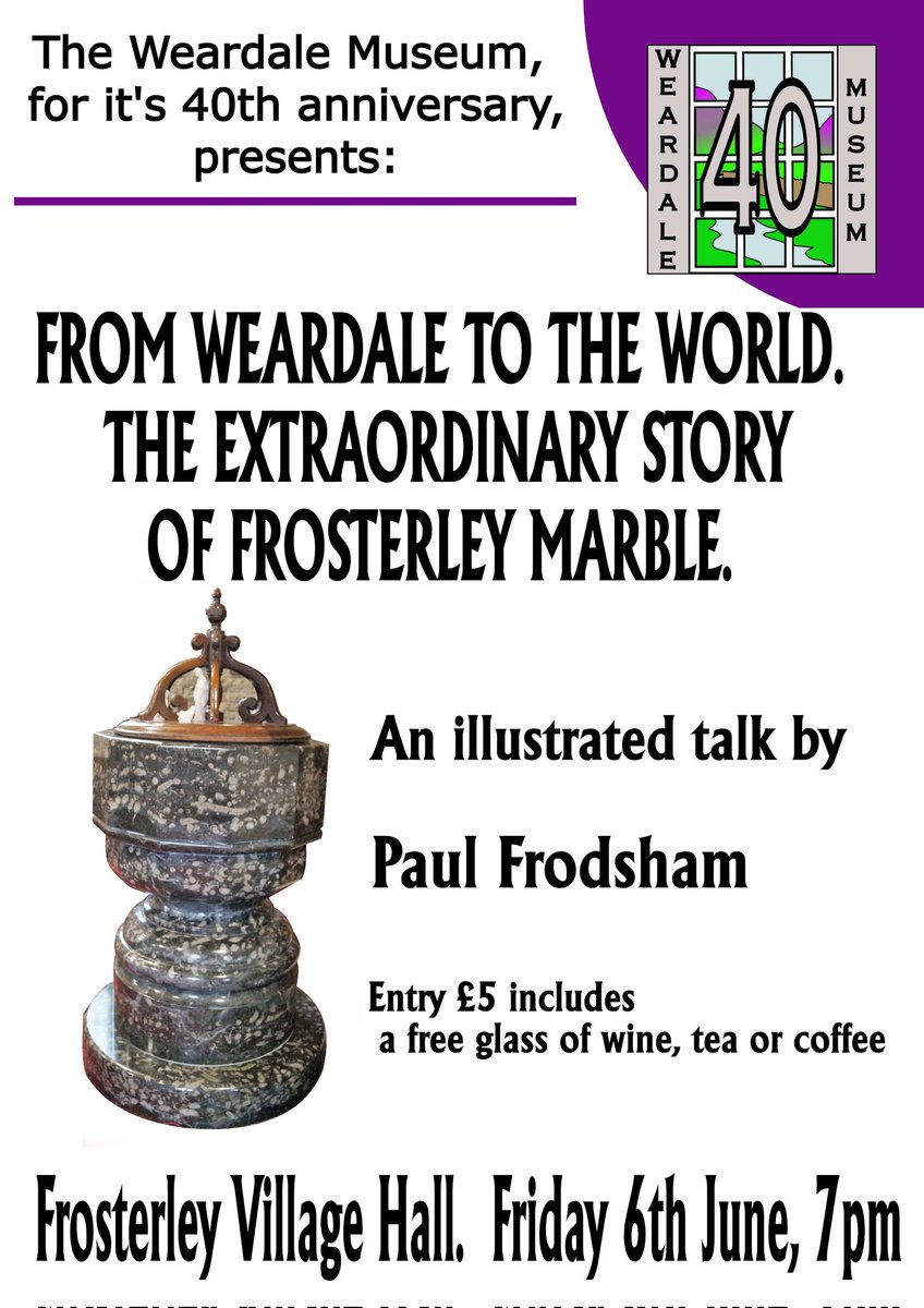 AltogetherArch (@altogether_arch) on Twitter photo All proceeds go to The Weardale Museum <a href="/PurpleFluorspar/">Martin Green</a> <a href="/NorthPenninesNL/">North Pennines National Landscape</a> @@weardalemuseum <a href="/ArchandArch/">AASDN</a> <a href="/DavidPetts1/">David Petts</a> <a href="/archaeology_s/">Archaeology SWAAG</a> <a href="/DiggerSteveB/">Stephen Brown</a> <a href="/OurDoePark/">Doe Park CaravanSite</a> @RAI <a href="/spe_ny/">Stephen</a> All proceeds go to The Weardale Museum <a href="/PurpleFluorspar/">Martin Green</a> <a href="/NorthPenninesNL/">North Pennines National Landscape</a> @@weardalemuseum <a href="/ArchandArch/">AASDN</a> <a href="/DavidPetts1/">David Petts</a> <a href="/archaeology_s/">Archaeology SWAAG</a> <a href="/DiggerSteveB/">Stephen Brown</a> <a href="/OurDoePark/">Doe Park CaravanSite</a> @RAI <a href="/spe_ny/">Stephen</a>
