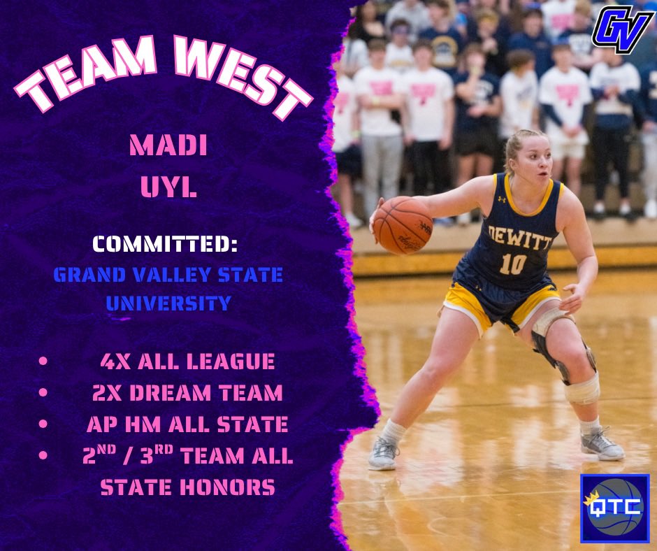 Welcome Madi Uyl to
TEAM WEST 👑

Madi's resilience is unmatched, bouncing back from injuries while never letting go of her passion for the game.

Despite the setbacks, <a href="/MadiUyl/">Madi Uyl</a> accomplished so much, and we're beyond excited to have her at QTC25