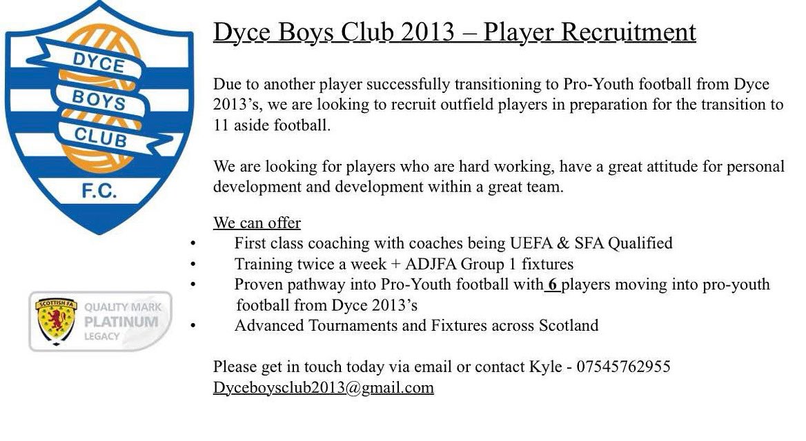 2013 Player Recruitment.