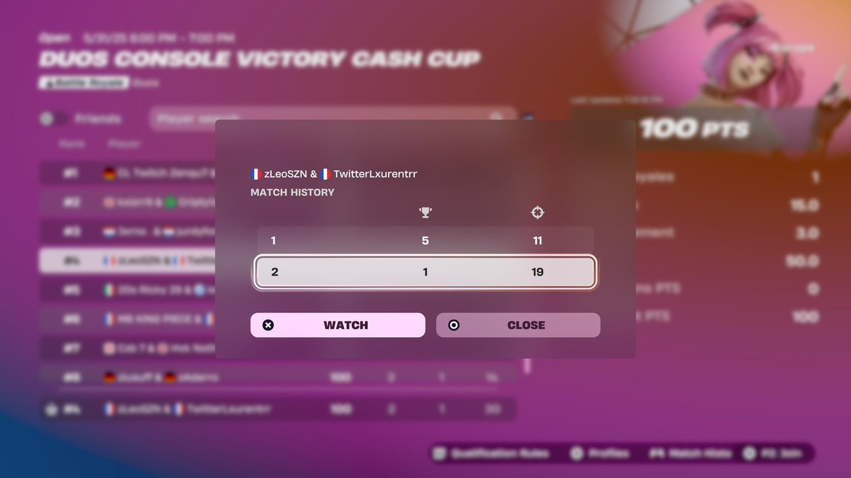 Top 4 VCCC EU (+200$) 20 kill Win