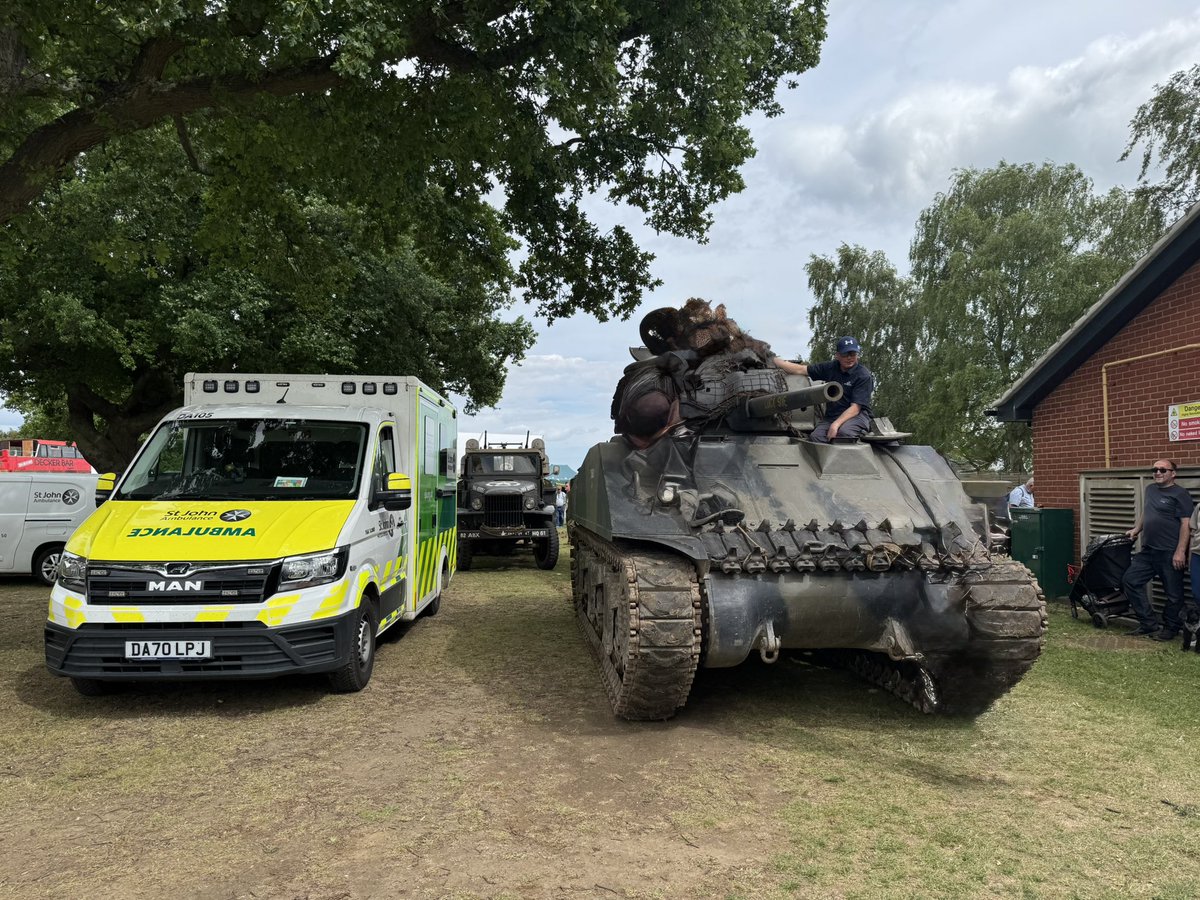 The last 7 days  has seen me involved with SJA. Supporting logistics  and 4 days ambulance cover 
Crazy 7 days but made better by working with an amazing team, catching up with SJA Friends and family 

And amazing thank you to my wife and kids. For allowing me to do all I do