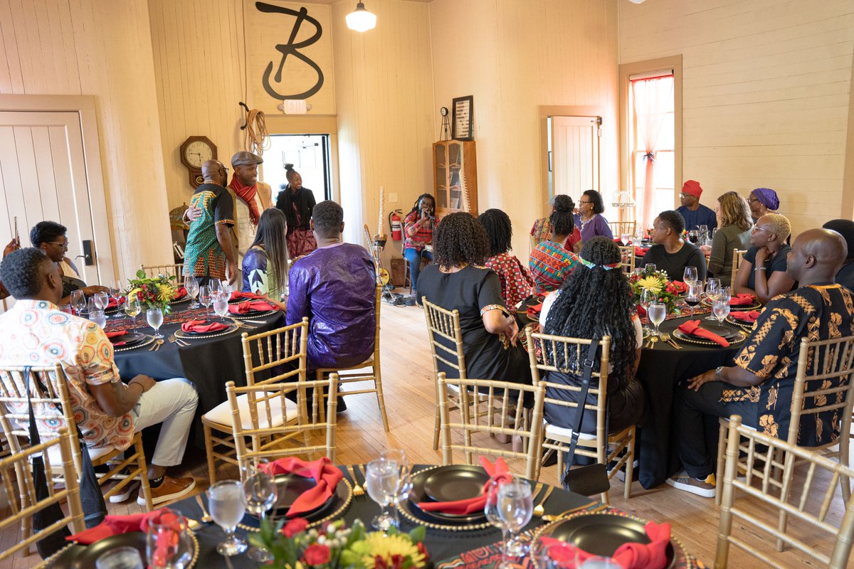 CEOatKZCF's tweet photo. Recently, I hosted a Celebration of Heritage Dinner with professionals who are part of Kalamazoo’s African diaspora. The dinner was a beautiful celebration of African culture and a reminder of the importance of what it means to build a legacy in this community.