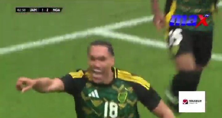 247footballx's tweet photo. 2-2. ⚽🥅

JAMAICA HAS LEVELED IT ONCE AGAIN VS NIGERIA IN THE UNITY CUP FINAL !!!!!!! NA WA OOOO !!!!!!!!!!!!!!!!!!! #JAMNGA #UNITYCUPFINAL https://t.co/I7tE1rso2E