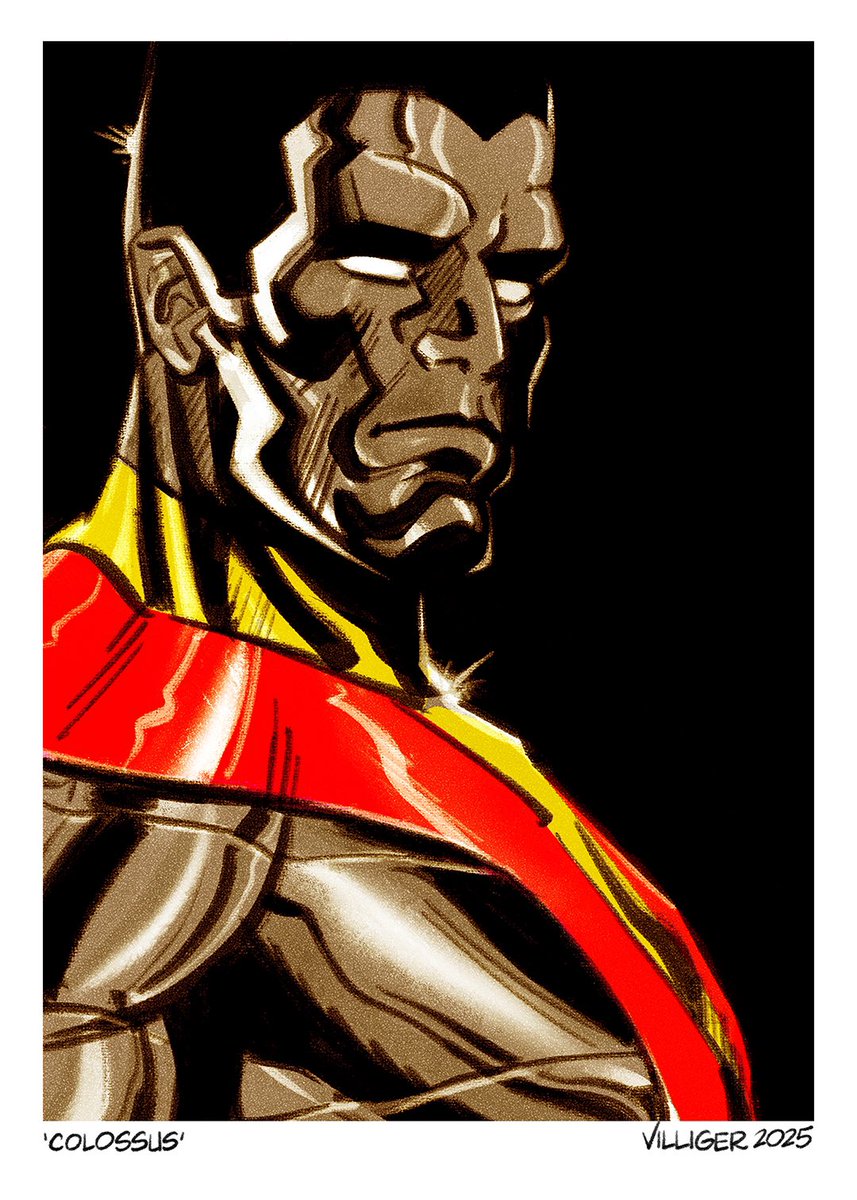 almosthomefree's tweet image. “A true hero is measured by his compassion.”
Colossus Print available in 5x7 or 8.5x11
#colossus #xmen #marvelcomics