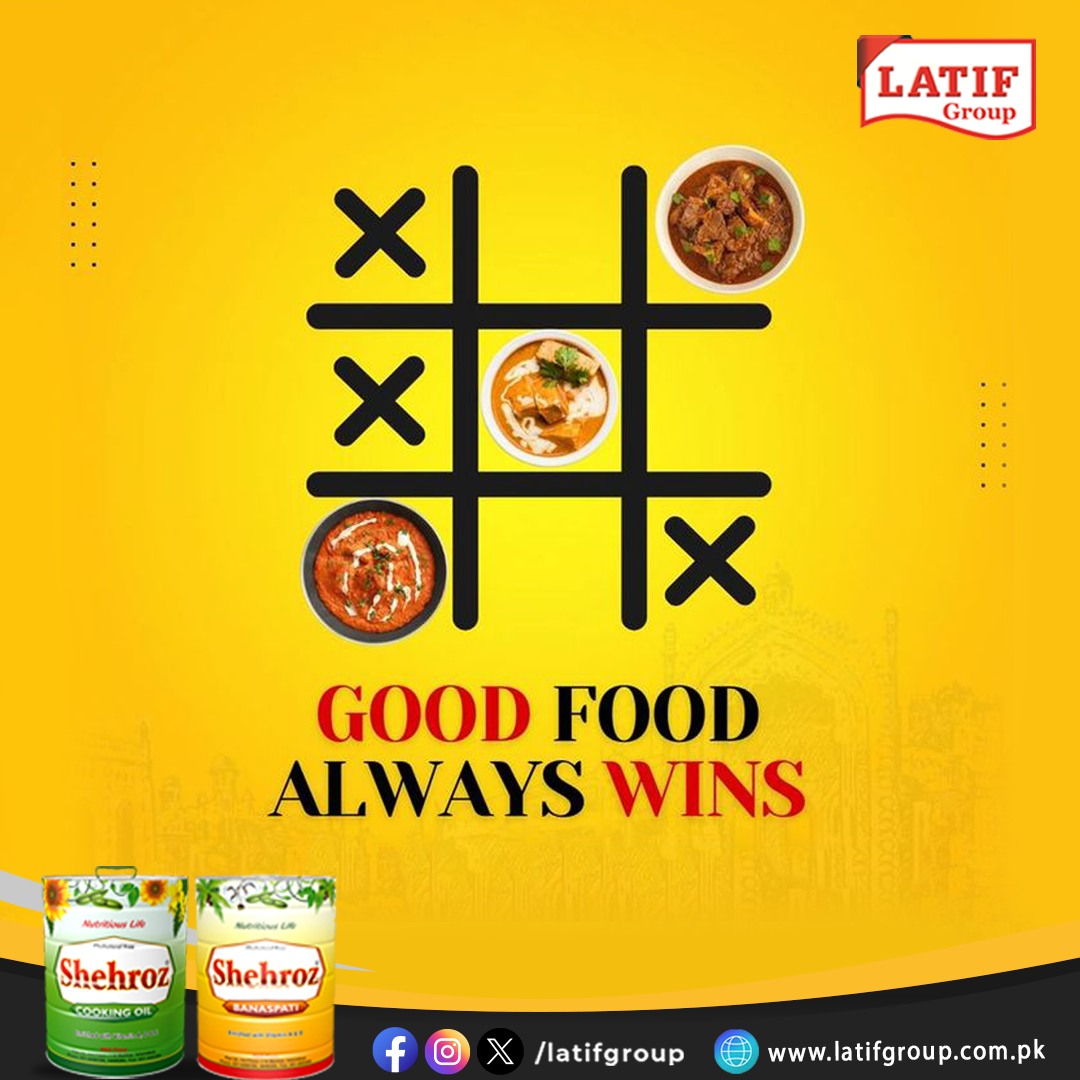 LatifGroup1's tweet photo. Because when the food is good, the mood is better! 😋🔥"

Good Food always Wins! https://t.co/tuQQyYVdCL