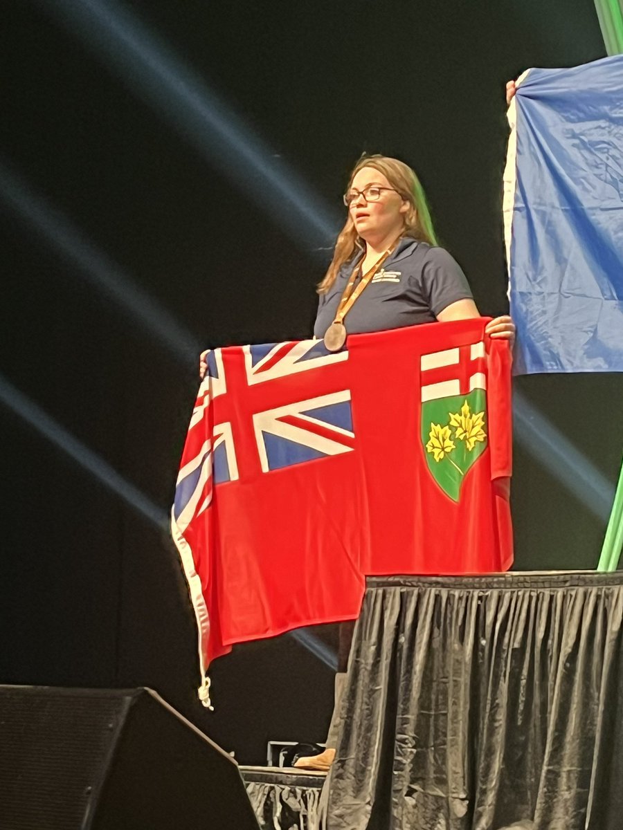 Skills Ontario (@skillsontario) on Twitter photo Lyndsey Jordan of George Brown College (<a href="/GBCollege/">George Brown College</a>) wins Bronze in the Sheet Metal Work (Post-Secondary) Contest! #TeamO #SCNC2025 #OCMT2025 Lyndsey Jordan of George Brown College (<a href="/GBCollege/">George Brown College</a>) wins Bronze in the Sheet Metal Work (Post-Secondary) Contest! #TeamO #SCNC2025 #OCMT2025