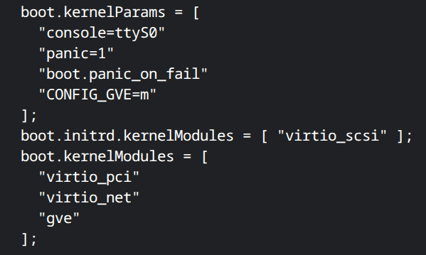 Edit: Grok DeepResearch saved me... turns out there is an obscure flag in GCP when creating the NixOS image that allows it to be used, --guest-os-features=GVNIC. Without this flag, which the UI lacks support for, all images are useless for any non-vintage work.

Does anybody know