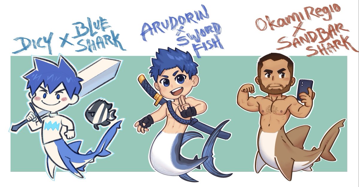 MondoArt (@mondoart1) on Twitter photo Made it before #mermay2025 ended! Here’s <a href="/ba_keinu/">ba_keinu</a> <a href="/NiphoYote/">Nipho 🔜 NFC</a> <a href="/dicyflynn/">Dicy Flynn🎲🗡️| Exorcist Vigilante</a> arudorin and okamiregio yayy Made it before #mermay2025 ended! Here’s <a href="/ba_keinu/">ba_keinu</a> <a href="/NiphoYote/">Nipho 🔜 NFC</a> <a href="/dicyflynn/">Dicy Flynn🎲🗡️| Exorcist Vigilante</a> arudorin and okamiregio yayy