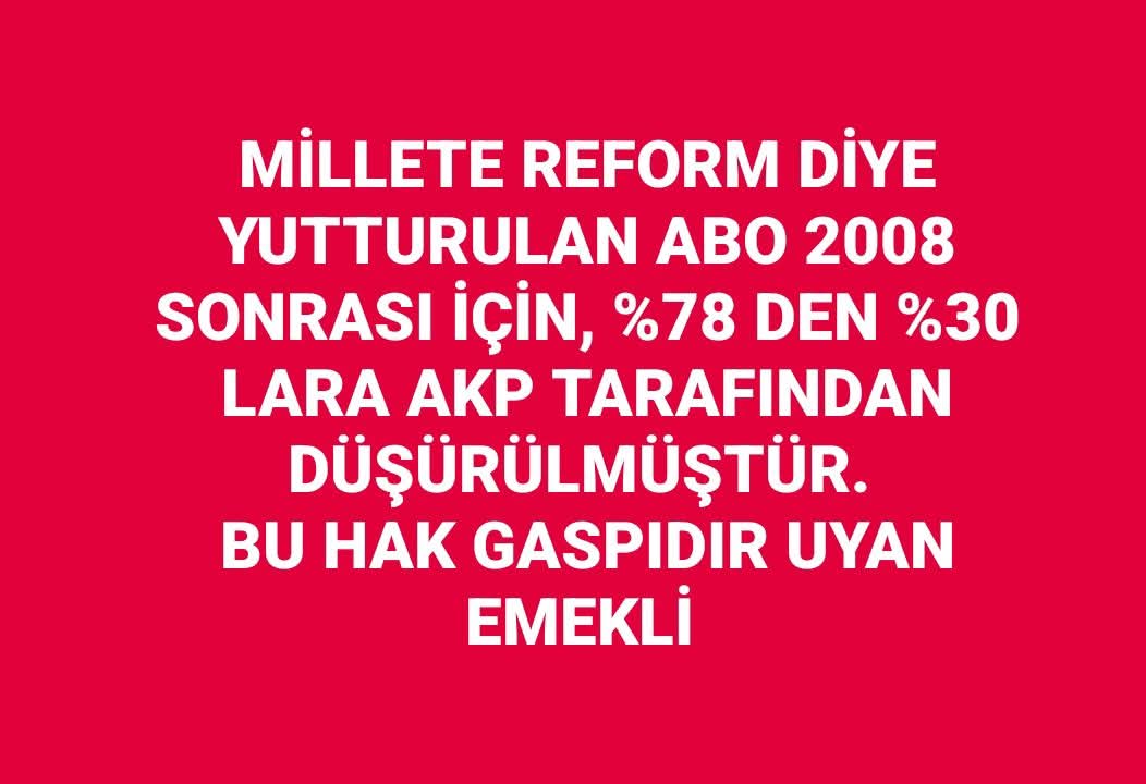 ‼️ #EmekliyeAcilAraZam‼️HAYATINIZ YALAN DOLAN‼️GASP ETTİĞİNİZ EMEKLİ MAAŞLARIMIZ GERÇEK‼️ <a href="/RTErdogan/">Recep Tayyip Erdoğan</a> <a href="/isikhanvedat/">Prof. Dr. Vedat Işıkhan</a> <a href="/memetsimsek/">Mehmet Simsek</a> <a href="/MHP_Bilgi/">MHP</a> <a href="/tuikbilgi/">tuik.gov.tr</a> <a href="/cemkucuk55/">Cem Küçük</a> <a href="/zafersahin06/">Zafer Şahin</a> <a href="/haciykk/">hacı yakışıklı</a> <a href="/nedimsener2010/">Nedim Şener 🇹🇷</a> <a href="/Emegin_Halleri/">aziz çelik</a> <a href="/ozanbingoll/">Ozan Bingöl</a> <a href="/scilesiz52/">Emekli Yargıtay Üyesi Seyfettin ÇİLESİZ</a> <a href="/av_gundogan/">Av. Ali Erdem GÜNDOĞAN</a> <a href="/EmedFederasyonu/">Emekli ve Emekçiler Dernekleri Federasyonu</a>