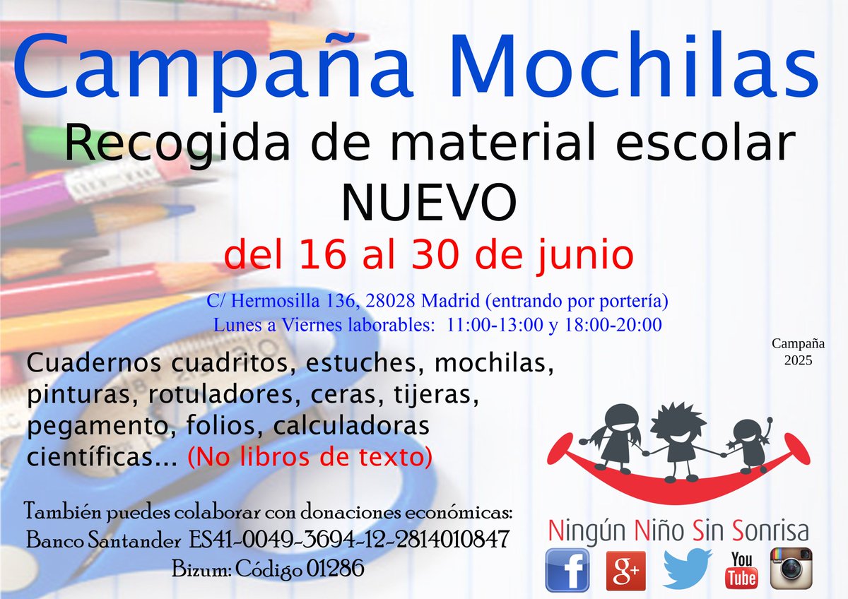 NingúnNiñoSinSonrisa (@infonnss) on Twitter photo 