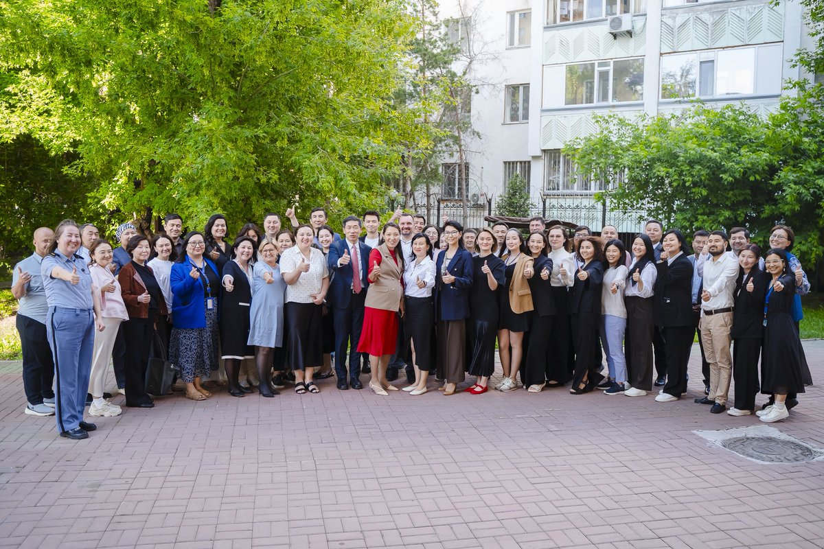 Wrapped up my visit to 🇰🇿 with a heartfelt meeting with the <a href="/UNDPKAZ/">UNDP Kazakhstan 🇰🇿</a> team.
Grateful for their passion and commitment to advancing sustainable development across the country.
Proud to be part of this journey.