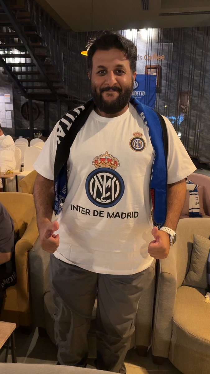 مجلس الإنتر السعودي (@interksafans) on Twitter photo جماهير الريال مناصرة للإنتر اليوم 😍🖤💙
في التجمع الخاص للمجلس
الملكي يدعم الأفاعي 😍😍
#باريس_إنتر
#نهائي_الابطال
#دوري_ابطال_اوروبا
<a href="/realmadridarab/">ريال مدريد</a>
<a href="/MadridArabic/">رابطة ريال مدريد</a> جماهير الريال مناصرة للإنتر اليوم 😍🖤💙
في التجمع الخاص للمجلس
الملكي يدعم الأفاعي 😍😍
#باريس_إنتر
#نهائي_الابطال
#دوري_ابطال_اوروبا
<a href="/realmadridarab/">ريال مدريد</a>
<a href="/MadridArabic/">رابطة ريال مدريد</a>
