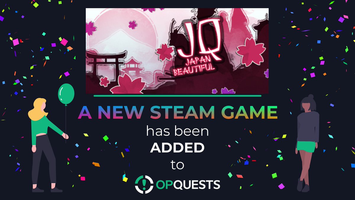 We just added JQ: Beautiful Japan on opquests.com💚￼

￼✅Make sure to #claim it for free before it runs out!

￼✅Follow us to receive #updates on when we add the next batch of #free #Steam #games!

￼ 🎁opquests.com🎁

 #giveaway #giveaways #freebies