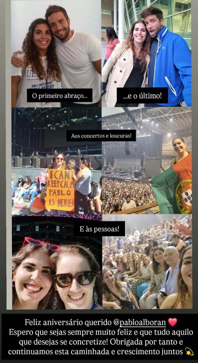 Feliz vida <a href="/pabloalboran/">Pablo Alborán</a> ❤️ Te quiero!