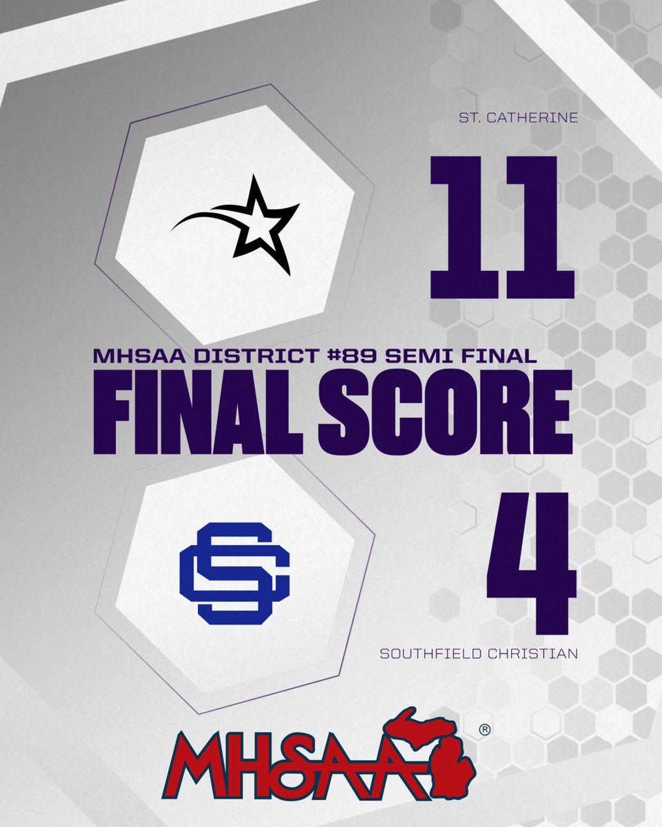 Softball defeats Southfield Christian to advance to the District Final against Detroit Media Arts &amp; Communication!