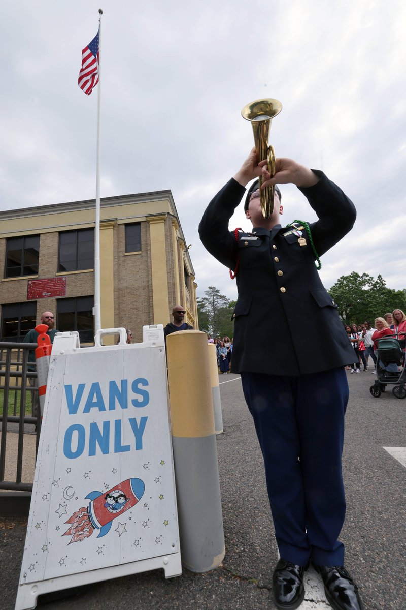 A  memorial service at the Barrett Russell Early Childhood Center in Brockton in memory of night custodian Tony Fernandes on Friday, May 30, 2025 who passed away earlier this school year. He was a 25 year U.S. Army Veteran.