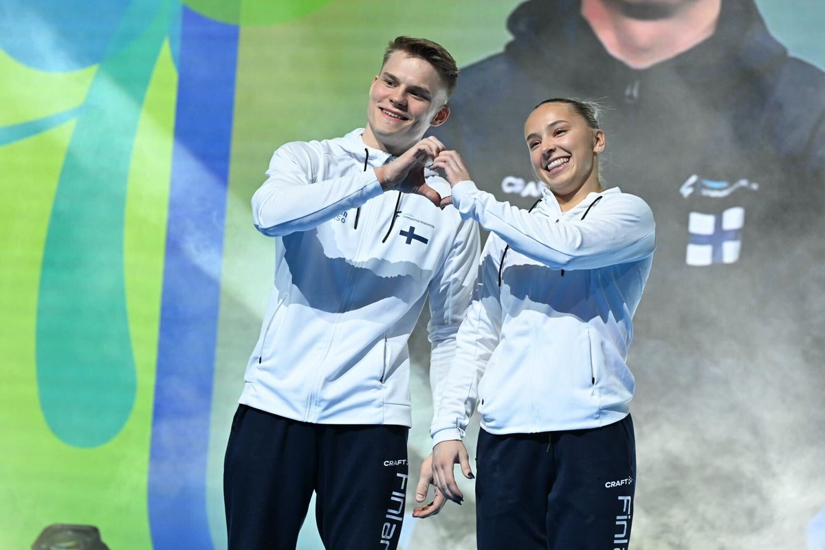 What a showing from <a href="/kaiatan23/">Kaia Tanskanen</a> at the European Championships 👏 

She finished 11th in the all-around, her personal-best finish at the meet, marking the highest finish in the all-around for any female Finnish gymnast ever 💯 

#MIZ 🐯