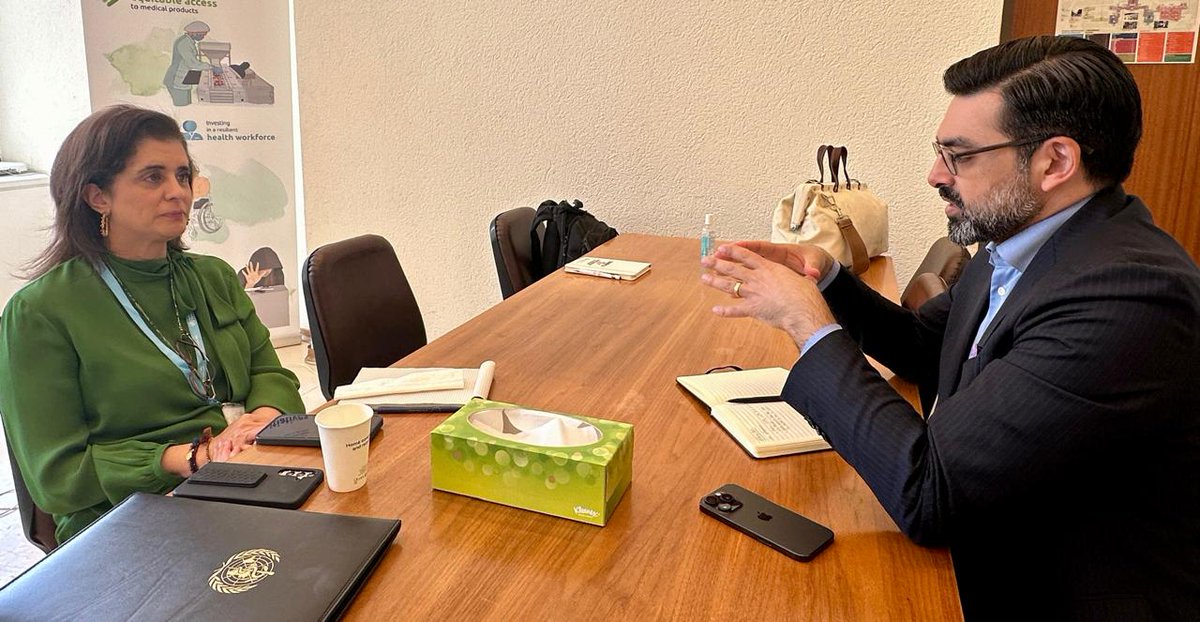 HananBalkhyحنان بلخي (@hananbalkhy) on Twitter photo Thank you <a href="/_AnilSoni/">Anil Soni</a>, CEO of <a href="/WHOFoundation/">WHO Foundation</a>, for the productive collaboration and joint engagement in the <a href="/WHOEMRO/">WHO Regional Office for the Eastern Mediterranean</a> Region. I was delighted to meet you again on the sideline of #WHA78. Health requires all hands on deck, and we look forward to expanding strategic public-private Thank you <a href="/_AnilSoni/">Anil Soni</a>, CEO of <a href="/WHOFoundation/">WHO Foundation</a>, for the productive collaboration and joint engagement in the <a href="/WHOEMRO/">WHO Regional Office for the Eastern Mediterranean</a> Region. I was delighted to meet you again on the sideline of #WHA78. Health requires all hands on deck, and we look forward to expanding strategic public-private