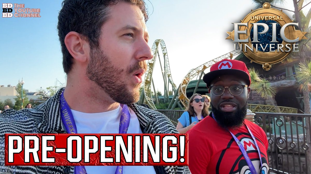 I explored #EpicUniverse while it was completely empty before it opened and it was awesome.

Full vlog: youtube.com/watch?v=8CF3qK…