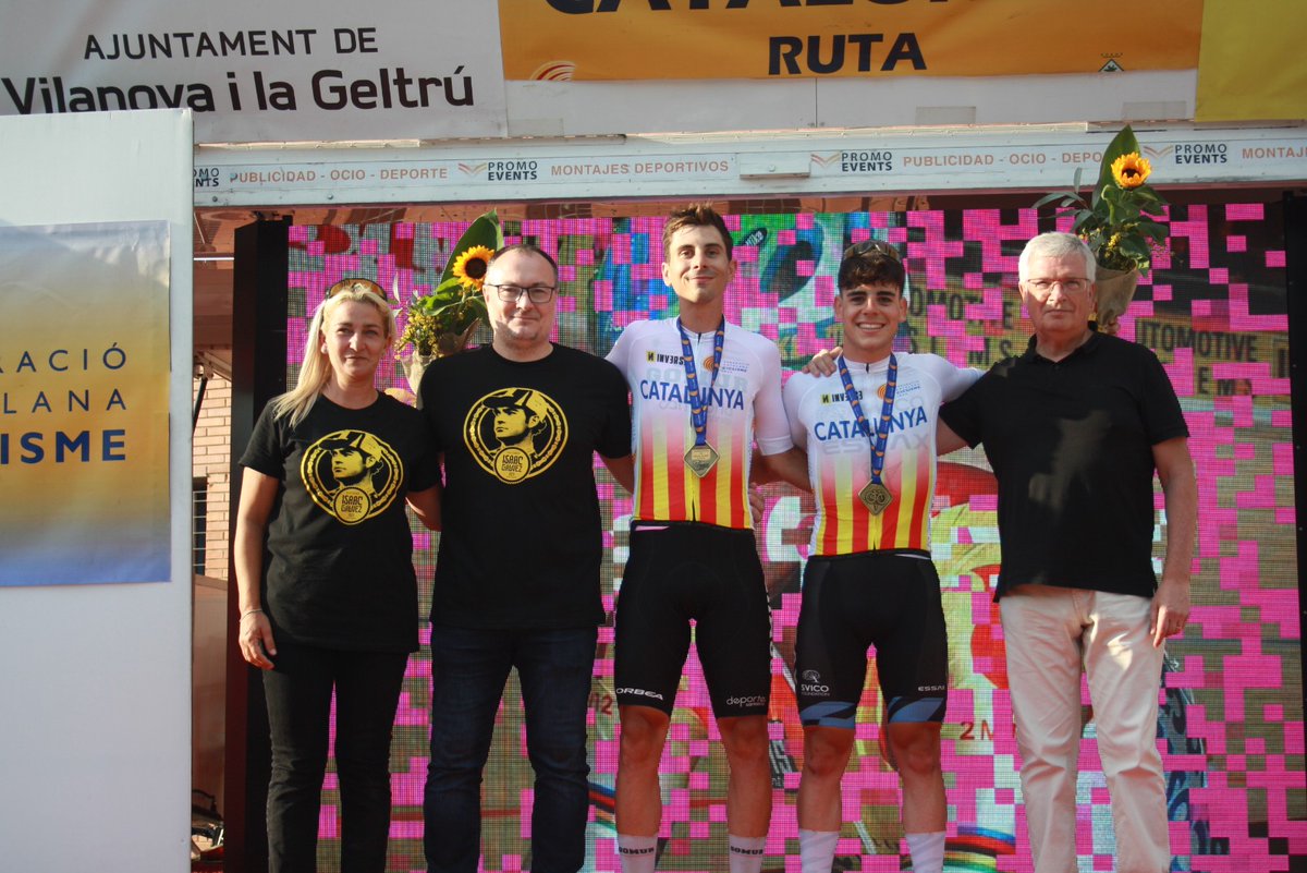 🚴‍♂️CAMPIONAT DE CATALUNYA 2025

🏆Campió elit: Víctor Castellano
🏆Campió sub23: Gerard Ginabreda

#ciclismecat #esportcat