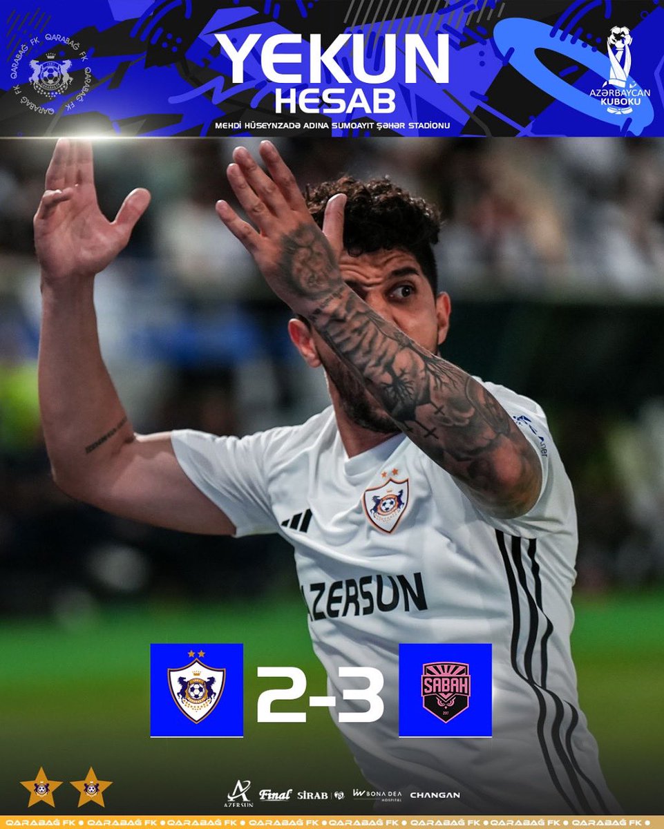 Oyun başa çatdı!

#QarabağFK