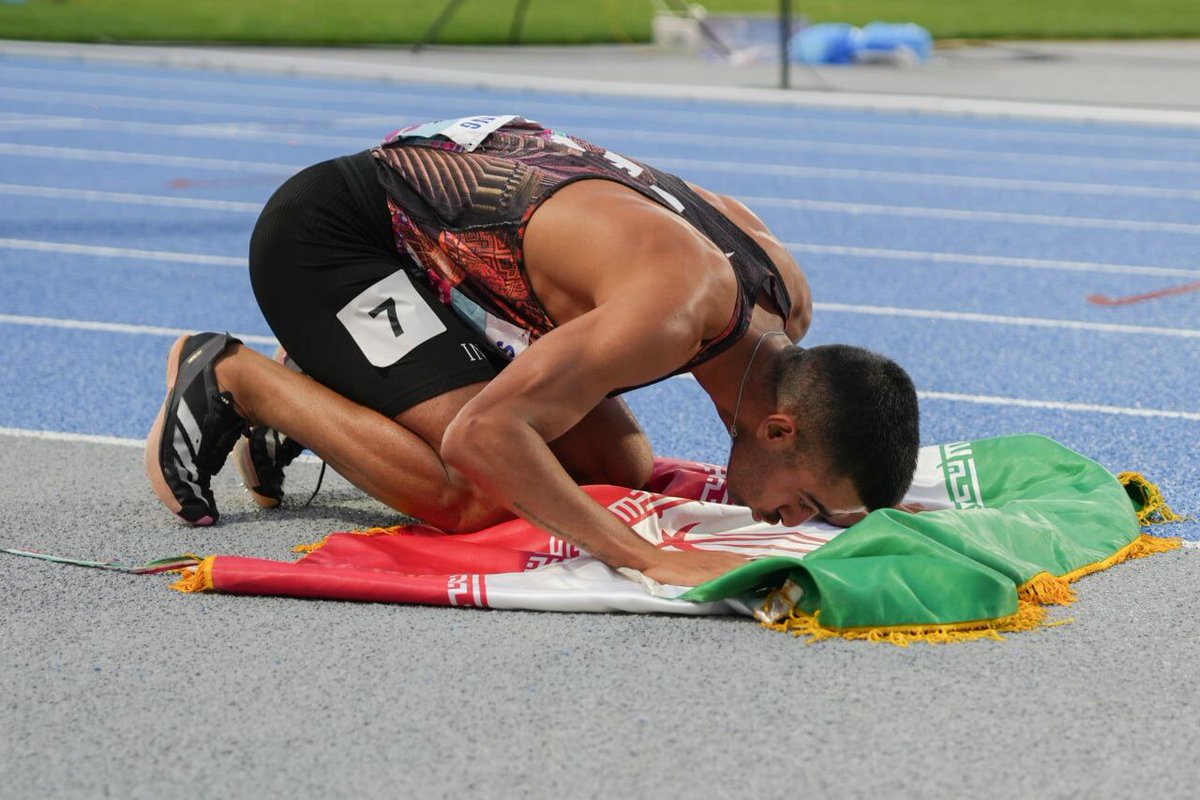 Press TV Sports (@presstvsports) on Twitter photo ‼️Asian Athletics Championships: Amirian takes silver, Pirjahan finishes fifth
Ali Amirian won the silver medal 🥈 in the 800m finals at the Asian Athletics Championships on Saturday.
<a href="/presstvsports/">Press TV Sports</a> ‼️Asian Athletics Championships: Amirian takes silver, Pirjahan finishes fifth
Ali Amirian won the silver medal 🥈 in the 800m finals at the Asian Athletics Championships on Saturday.
<a href="/presstvsports/">Press TV Sports</a>