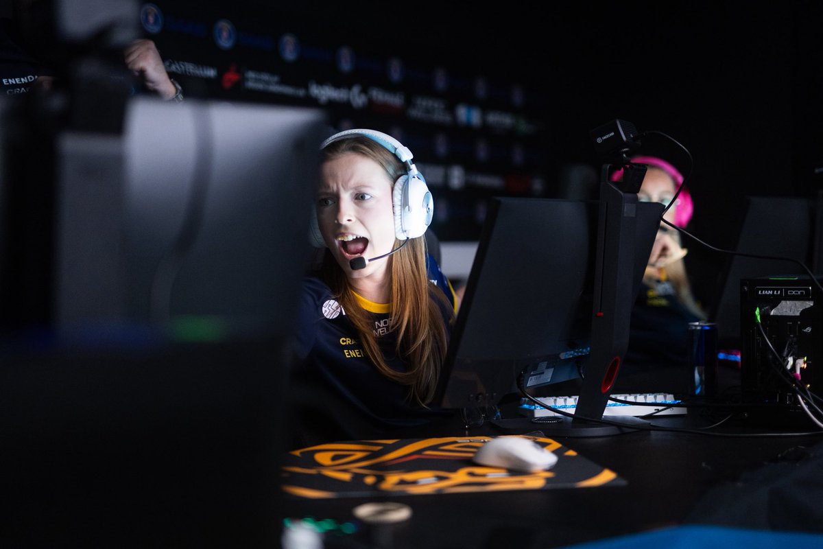 Gåååshud! 😮‍💨

Ett styrkebesked hela vägen genom gruppspelet och playoffen. Vårt svenska damlandslag i CS2 går från klarhet till klarhet. 💙💛

Vi ses i Kosovo!

#IESF #EEC25 #TeamSweden