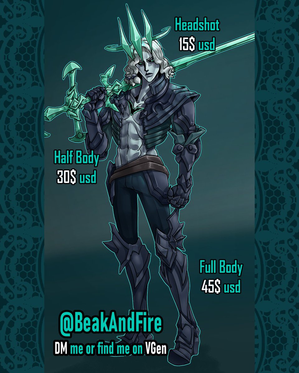 Beak and Fire (commissions OPEN) tweet media