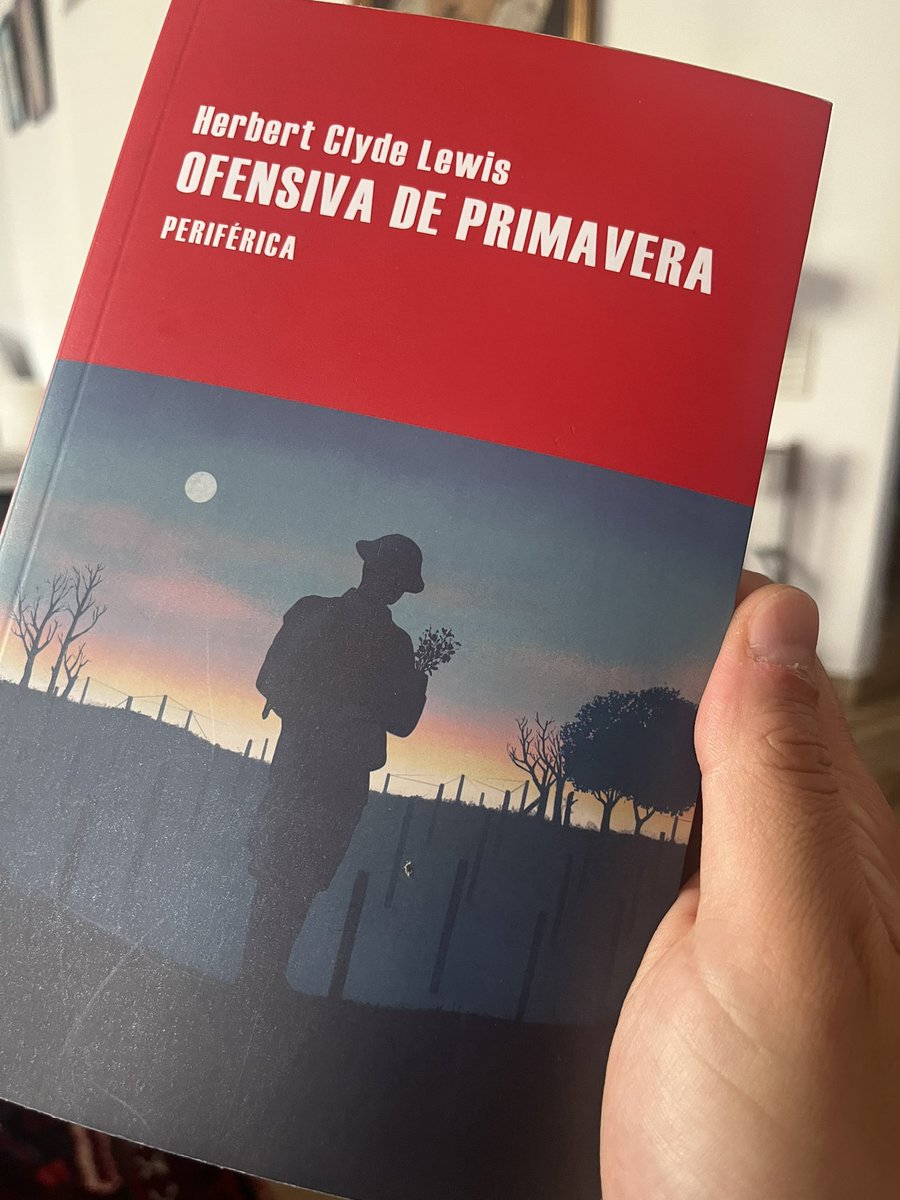 Rafael Maldonado (@rgmaldo) on Twitter photo Hay escritores a los que les basta con un par de novelas para decirlo todo y llegar al fondo del alma. De HC Lewis me maravilló hace unos años Un caballero a la deriva, y ahora esta sencilla novela de feroz antibelicismo me deja atónito.
Qué buena editorial es <a href="/PerifericaEdito/">Editorial Periférica</a>. Hay escritores a los que les basta con un par de novelas para decirlo todo y llegar al fondo del alma. De HC Lewis me maravilló hace unos años Un caballero a la deriva, y ahora esta sencilla novela de feroz antibelicismo me deja atónito.
Qué buena editorial es <a href="/PerifericaEdito/">Editorial Periférica</a>.