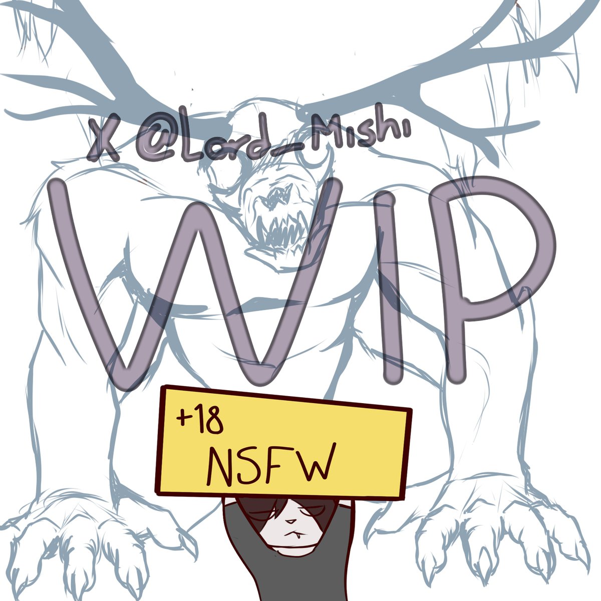 the wendigo seems to be horny... i mean... hungry