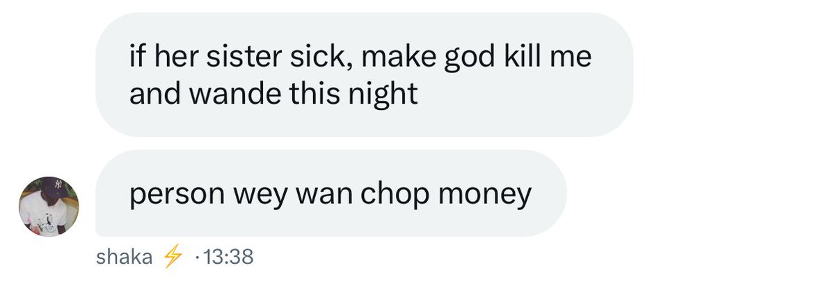 Thank God o, i no go die with Shaka 😭😭❤️