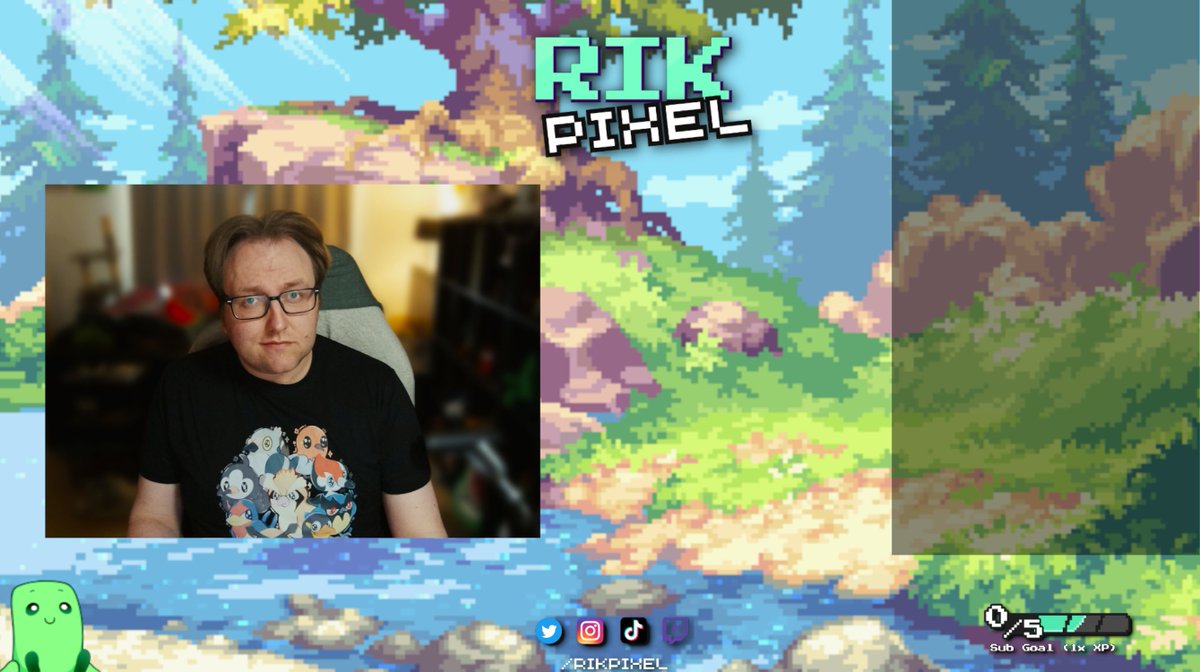 GOSH REMEMBER WHEN WE USED TO GO LIVE AT 7PM

ON A SATURDAY?

(new emotes live)

twitch.tv/RikPixel