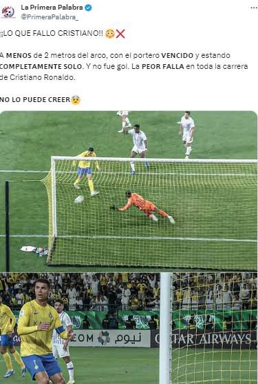 Edurrey10's tweet photo. @AlvisEcheverria @Cisraam2390 @libermanmartin @Cristiano Ganar partidos en la liga de camellos es la exigencia de penaldo? Jajajaja mínimo tendría que ganar todo en esa liga de mierda, mira lo que se erró en unas semifinales de champions de camellos 🤣🤣🤣pe pero hizo 100 goles a equipos de descenso árabe 🤡🤡 eres un triste pendejo https://t.co/uYoKwHA6Qn