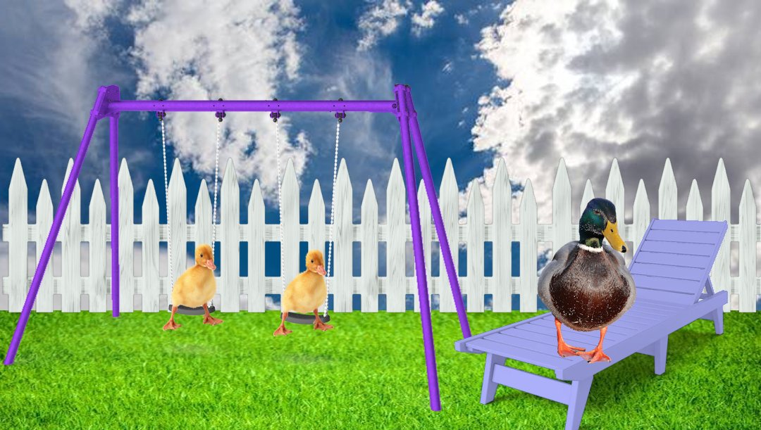 First look at the Uncle Duck live action remake.