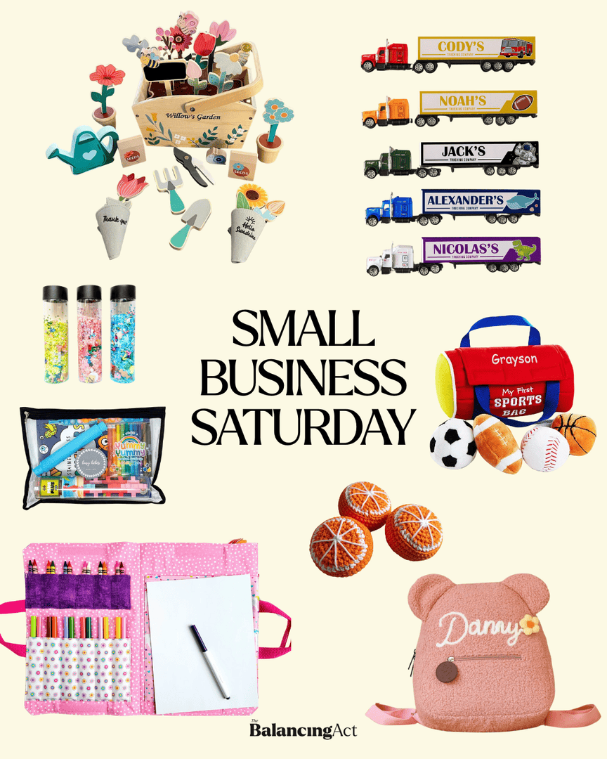 BalancingActTV's tweet image. Small Business Saturday: For the Kids Edition 🎒🧸

Celebrate creativity and craftsmanship with these unique Etsy finds for the little ones:

Support the makers who bring magic to childhood—one handmade item at a time. 💛

#TheBalancingAct #SmallBusiness #SupportSmallBusinesses