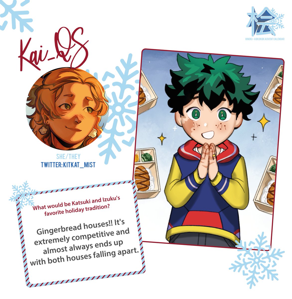 ❄️ Hinoki: Artist Spotlight❄️

<a href="/Kitkat_Mist/">Kai 🌸</a> is here to grace us with their wonderful art! We're excited about what she's coming up with, and we know you will be too!