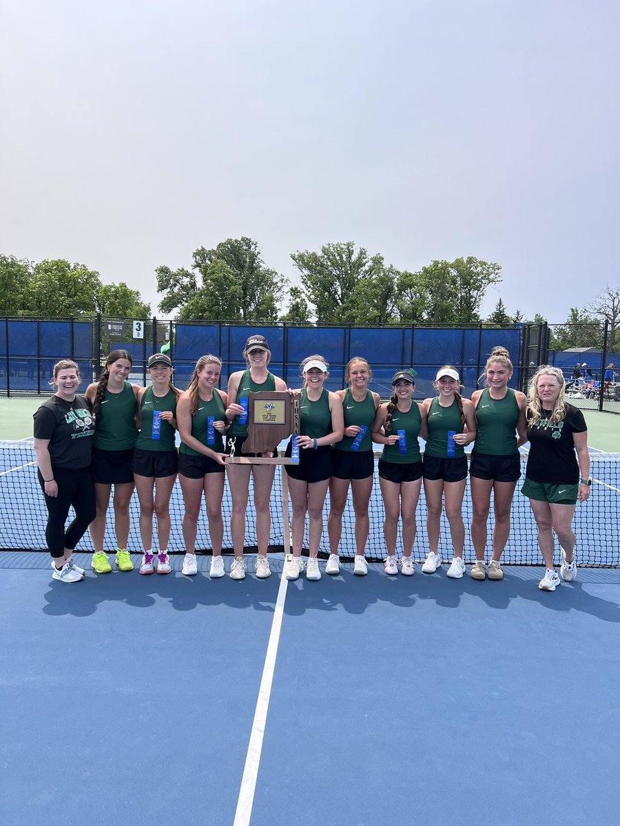 2025 Semi State Champs!! Well done Lady Rocks!! ☘️🎾🏆