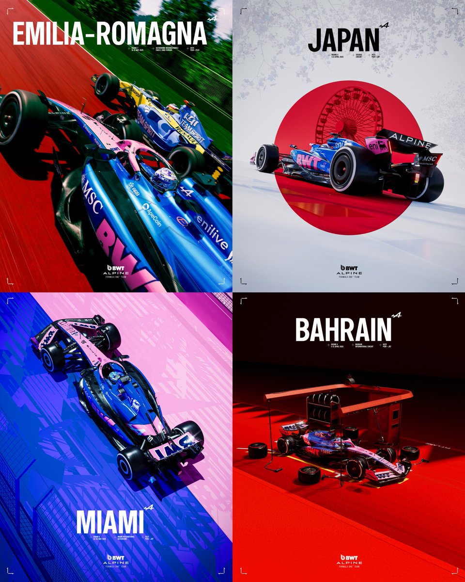 ApeCoin (@apecoin) on Twitter photo Have you started collecting the Official BWT <a href="/AlpineF1Team/">BWT Alpine Formula One Team</a> 2025 Race Posters yet?
Don't wait.
Posters from every race of the season so far are available now, with a new drop coming each race week.
Start your collection today. Have you started collecting the Official BWT <a href="/AlpineF1Team/">BWT Alpine Formula One Team</a> 2025 Race Posters yet?
Don't wait.
Posters from every race of the season so far are available now, with a new drop coming each race week.
Start your collection today.