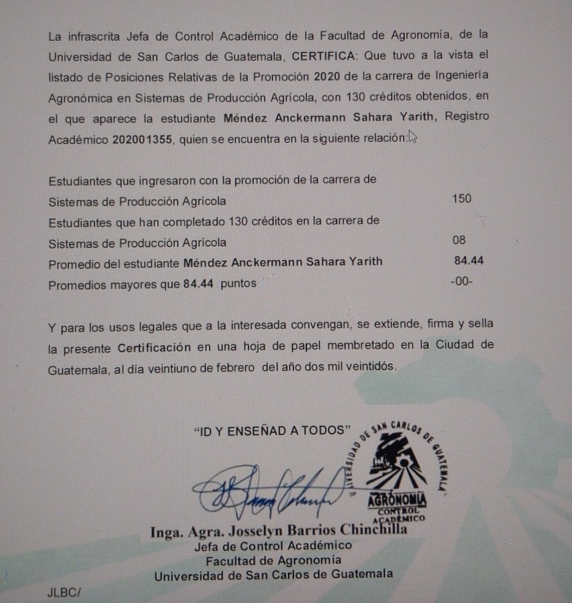 Soy carnet 2020, cerré la carrera en 4 años y medio, y fui el mejor promedio de mi promoción. 

Jamás les voy a permitir deslegitimar mi esfuerzo.
