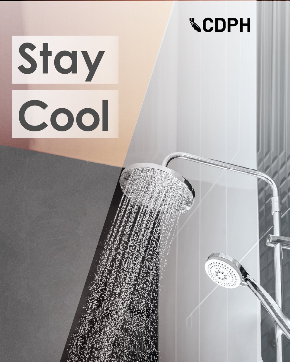 California Department of Public Health (@capublichealth) on Twitter photo Extreme heat can cause heat exhaustion, heat stroke and even death. You can stay cool by going to a/an:
 - Cooling center  
 - Air-conditioned library, mall, or movie theater
 - Pool, splash pad or the beach
Find a cooling center near you: cpuc.ca.gov/consumer-suppo… Extreme heat can cause heat exhaustion, heat stroke and even death. You can stay cool by going to a/an:
 - Cooling center  
 - Air-conditioned library, mall, or movie theater
 - Pool, splash pad or the beach
Find a cooling center near you: cpuc.ca.gov/consumer-suppo…
