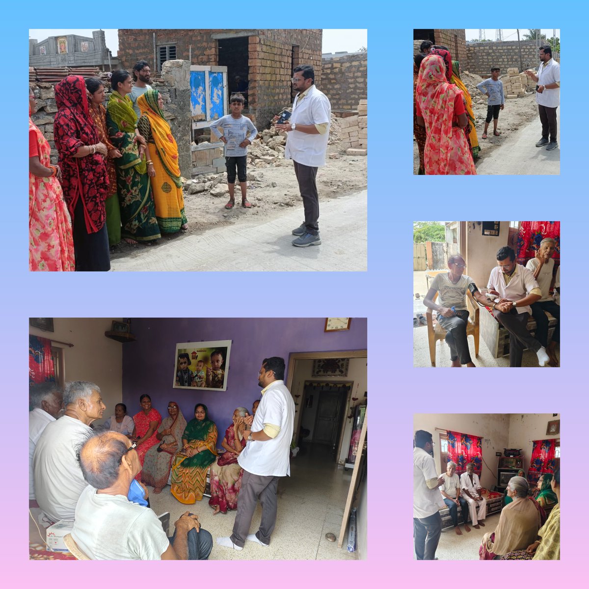 Public lecture about Blood pressure, diabetes, obecíty free gujrat